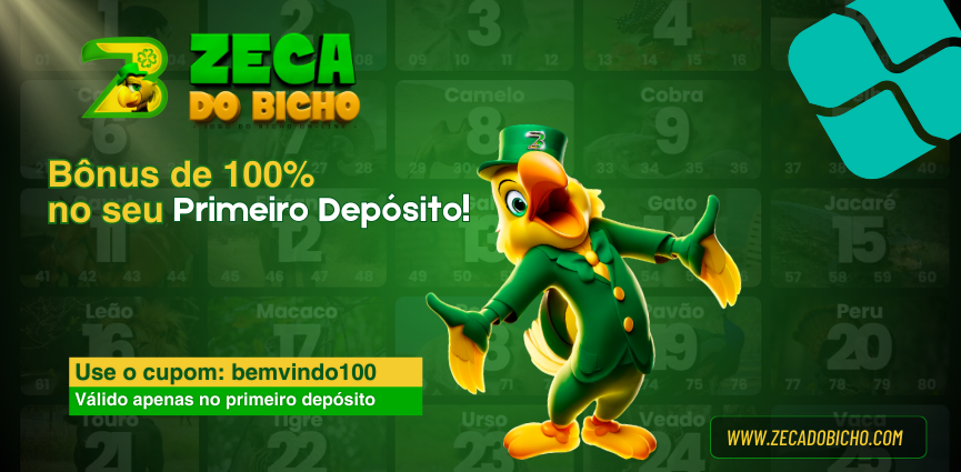 Banner Depósito - Jogo do Bicho Online