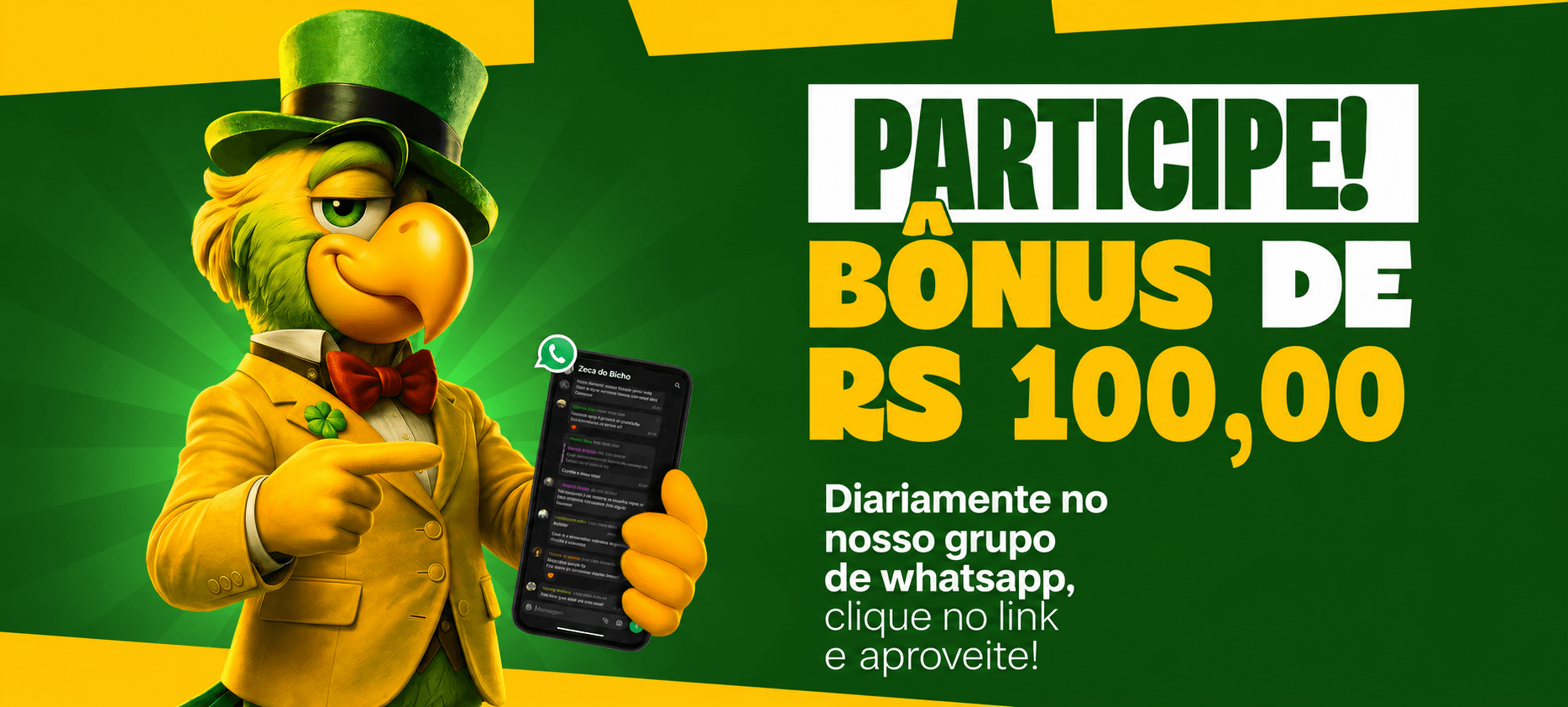 Banner depósito